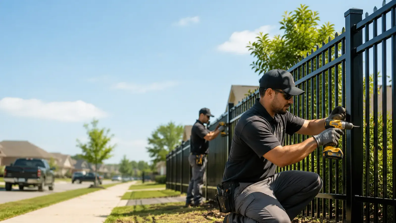 Metal Fence Installation in Cumberland, RI